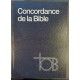 Concordance de la Traduction oecuménique de la Bible - TOB