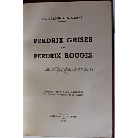 Perdrix grises et Perdrix rouges