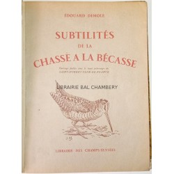 Subtilités de la chasse à la bécasse