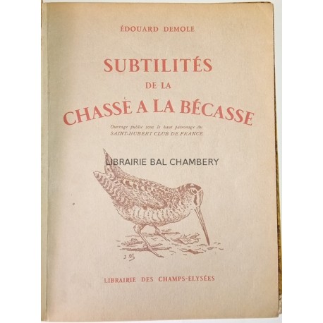 Subtilités de la chasse à la bécasse