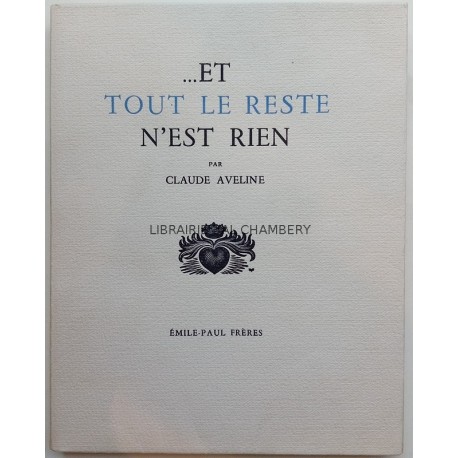 Et tout le reste n'est rien