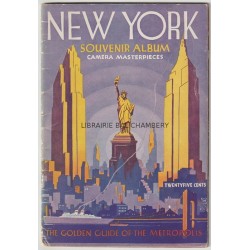 New York  Souvenir album The golden guide of the metropolis