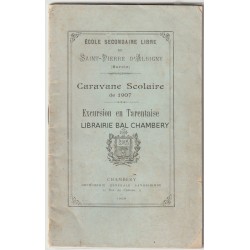 Caravane Scolaire de 1907 - Excursion en Tarentaise